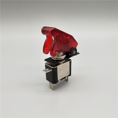 Automobil, brod, kamion, osvijetljeni LED prekidač sa sigurnosnom preklopnom zaštitom za zrakoplov, crveno plavo zeleno žuto bijelo 12V20A