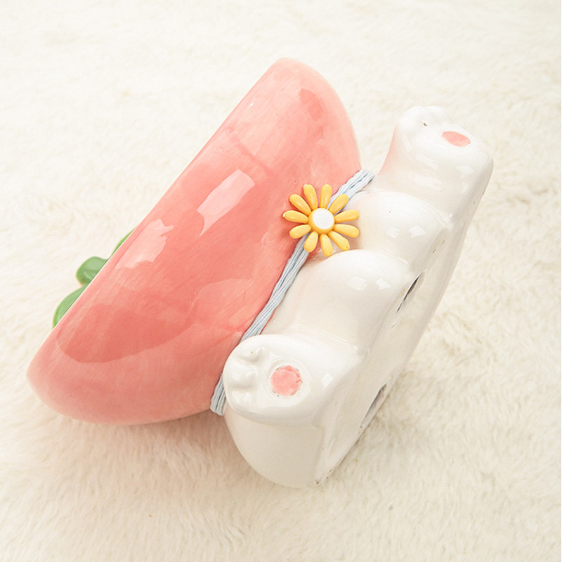 Keramička posuda za mačje voće Povišene zdjelice za vodu za hranu za kućne ljubimce Uzgojeni mali psi Nagnuti Hranilice za piće Hranilice za jelo Štenci Dodaci za mačke