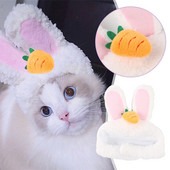 Armas porgand Jänese kõrvad Lemmiklooma peakatted Multifilm Jänkukoer Cosplay Aksessuaarid Kostüüm Foto Peakatted Rekvisiidid Kassi müts N1G6