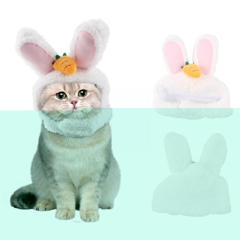 Armas porgand Jänese kõrvad Lemmiklooma peakatted Multifilm Jänkukoer Cosplay Aksessuaarid Kostüüm Foto Peakatted Rekvisiidid Kassi müts N1G6