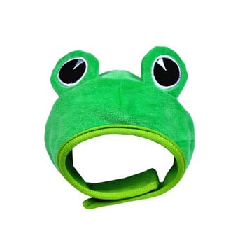 Забавна форма на животно Домашно куче Топла шапка жаба Новогодишно парти Cosplay Котешка шапка Аксесоари за костюми Реквизит за снимки Шапки