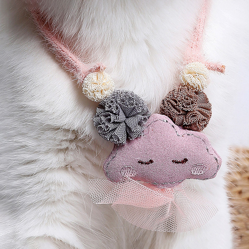 2022. Novi mekani veleprodajni slatki privjesak u obliku oblaka, ogrlica za mačke, ovratnik za mačke, ovratnik za mačke