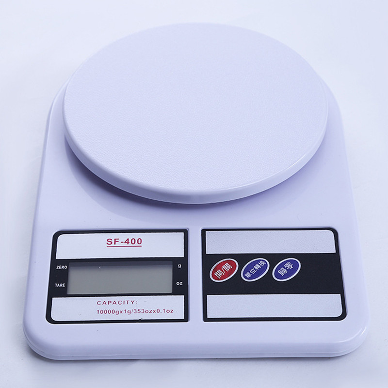 Nova elektronska digitalna kuhinjska vaga od 10 kg/1 g Precizna vaga za hranu s LCD zaslonom za kuhinjski ured CLA88