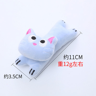 Αστεία παιχνίδια για γάτες Τρίξιμο δόντια Catnip Διαδραστικό βελούδινο παιχνίδι κατοικίδιο γατάκι που μασάει φωνητικά παιχνίδια νύχια Thumb Bite μέντα για γάτες καυτό