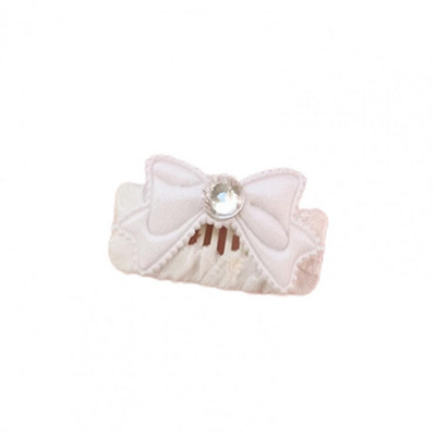 Kucēnu matu sprādze Rhinestone Decor Pretizbalējis kaķu suns Matu sprādze, kas novērš izbalēšanu Pet Barrette Apburoša mājdzīvnieku galvassega ikdienas valkāšanai