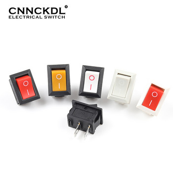 5 ΤΕΜ/Παρτίδα KCD1 21X15mm Rocker Switch ON-OFF Διακόπτης ισχύος 2 θέσεων 2Pin 6A/250VAC 10A/125VAC Κόκκινο Μπλε Πράσινο Κίτρινο Μαύρο Λευκό