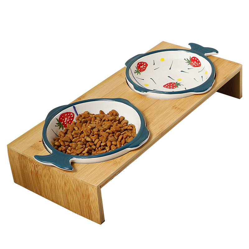 Dvostruke zdjelice za mačke Posuda za jelo i piće za kućne ljubimce Posuda za hranu za pse Hranilica za hranu sa stalkom Posuda za hranjenje vodom za mačke Štene Dodaci za hranu za mače