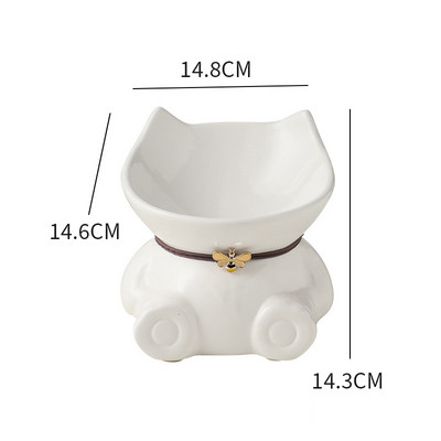 Paaugstināta kaķa barība Ūdens trauki Pacelti mājdzīvnieki Dzeramais Ēšana Barotāji Suņi Neslīd Dzera Ēšanas piederumi