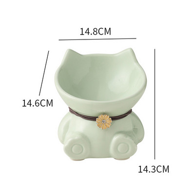 Paaugstināta kaķa barība Ūdens trauki Pacelti mājdzīvnieki Dzeramais Ēšana Barotāji Suņi Neslīd Dzera Ēšanas piederumi