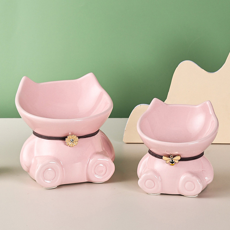 Paaugstināta kaķa barība Ūdens trauki Pacelti mājdzīvnieki Dzeramais Ēšana Barotāji Suņi Neslīd Dzera Ēšanas piederumi