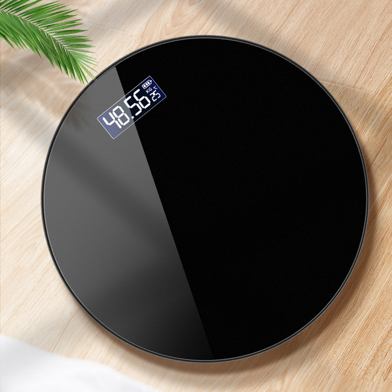 Svars Viedi veselības svari vienkrāsu mājsaimniecības precizitāte svara mērīšanai viedie elektroniskie svari LED digitālie proable mājas