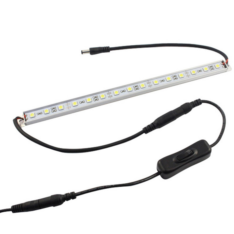 Prekidač za svjetlo DC 12V ženski muški kabel napajanja 5.5x2.1mm DC konektor ON OFF Inline 304 prekidač 5V 12V 24V za LED traku svjetiljke