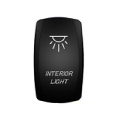 Autopaadi klahvlüliti 12V 24V surunupp veekindel meresõiduki lüliti 20A valgustusega riba SISSE VÄLJAS 5 kontaktiga ATV RV auto veokile