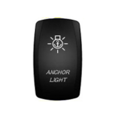 Autopaadi klahvlüliti 12V 24V surunupp veekindel meresõiduki lüliti 20A valgustusega riba SISSE VÄLJAS 5 kontaktiga ATV RV auto veokile