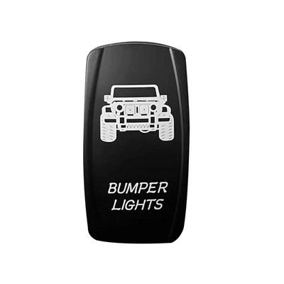 Autopaadi klahvlüliti 12V 24V surunupp veekindel meresõiduki lüliti 20A valgustusega riba SISSE VÄLJAS 5 kontaktiga ATV RV auto veokile