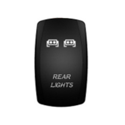 Autopaadi klahvlüliti 12V 24V surunupp veekindel meresõiduki lüliti 20A valgustusega riba SISSE VÄLJAS 5 kontaktiga ATV RV auto veokile