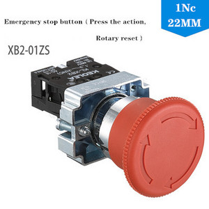 Prekidač s gumbom koji se samoresetira XB2 mala gljivasta glava Zaustavljanje u nuždi 22 mm gumb s tipkom Start Inching Power on XB2-BS542 XB2-BA31 XB2-BA42