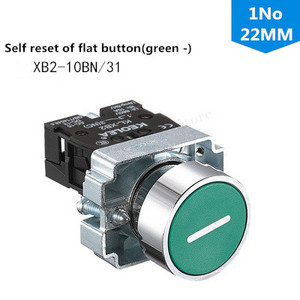 Prekidač s gumbom koji se samoresetira XB2 mala gljivasta glava Zaustavljanje u nuždi 22 mm gumb s tipkom Start Inching Power on XB2-BS542 XB2-BA31 XB2-BA42