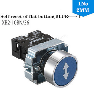 Prekidač s gumbom koji se samoresetira XB2 mala gljivasta glava Zaustavljanje u nuždi 22 mm gumb s tipkom Start Inching Power on XB2-BS542 XB2-BA31 XB2-BA42