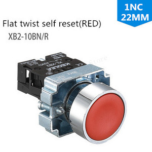 Prekidač s gumbom koji se samoresetira XB2 mala gljivasta glava Zaustavljanje u nuždi 22 mm gumb s tipkom Start Inching Power on XB2-BS542 XB2-BA31 XB2-BA42