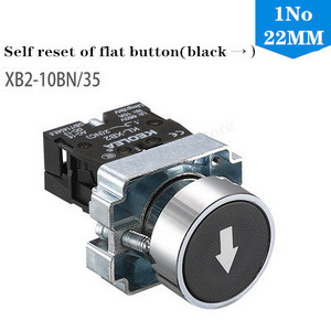 Prekidač s gumbom koji se samoresetira XB2 mala gljivasta glava Zaustavljanje u nuždi 22 mm gumb s tipkom Start Inching Power on XB2-BS542 XB2-BA31 XB2-BA42