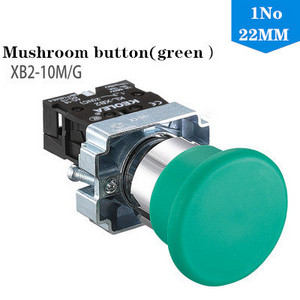 Prekidač s gumbom koji se samoresetira XB2 mala gljivasta glava Zaustavljanje u nuždi 22 mm gumb s tipkom Start Inching Power on XB2-BS542 XB2-BA31 XB2-BA42