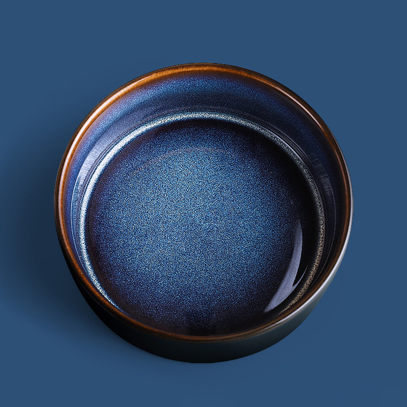 1800 ml kaķu keramikas bļoda mājdzīvnieku dubultā dzeramā barotava ar koka statīvu Nordic Dogs Barība Ūdens barošanas piederumi