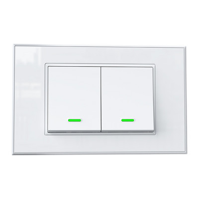 Milfra Wifi Switch IT Standard Wireless Smart Home Switches Modul automatizacije 1/2/3 Gang Tuya Smart Life App Glasovna kontrola