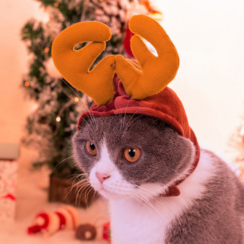 Χριστουγεννιάτικες στολές για κατοικίδια Κεφαλή κεφαλής κατοικίδιο ζώο καπέλο κορώνα για γάτες κουτάβια σκυλιά Χριστουγεννιάτικο καπέλο Cosplay Στολίδι Πρωτοχρονιάτικο Χριστουγεννιάτικο πάρτι