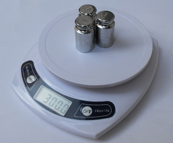 7kgs/1g Цифрова кухненска везна, LED електронна диетична измервателна маса за храна, Мини везна за готвене, работеща на батерии