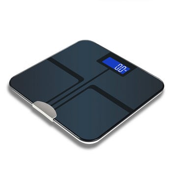 Електронно приложение за контрол на телесно тегло Везна Мазнини Вода Калории Интелигентна цифрова везна за човешко тегло Здраве Везна за баня Мярка