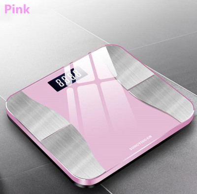 Kehakoostise analüsaator nutitelefoni rakendusega Bluetoothi keharasvakaal Nutikas täpne juhtmevaba digitaalne vannitoa kaalu kaal