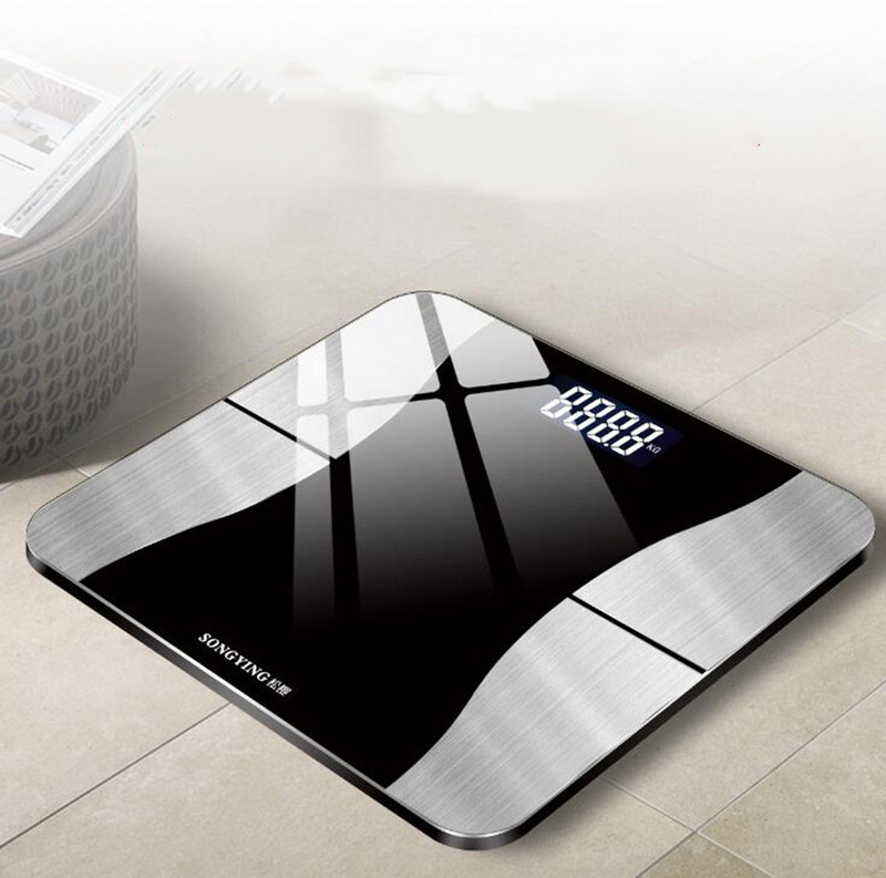 Kehakoostise analüsaator nutitelefoni rakendusega Bluetoothi keharasvakaal Nutikas täpne juhtmevaba digitaalne vannitoa kaalu kaal