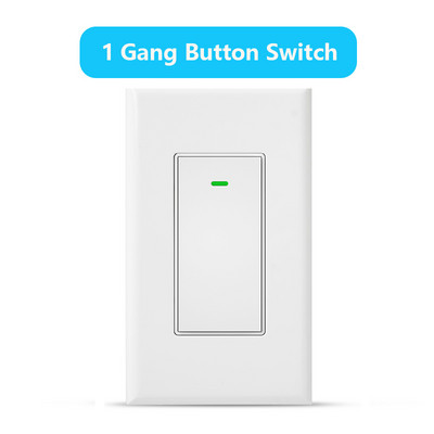 1/2/3 Gang USA WiFi-lüliti Tuya nutikas seinavalgusti nupu lüliti, vajalik neutraalne juhe 15A LED-lampide lülitid hääljuhtimine