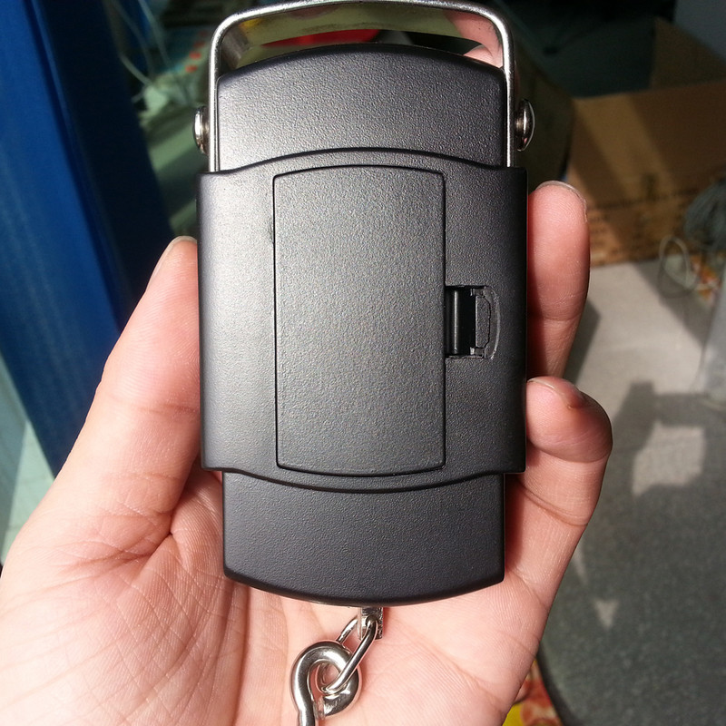 50 kg/110 lb Digitalna elektronička vaga za prtljagu, prijenosna vaga za kovčeg, rastezljiva ručka, putna torba, kuka za vaganje,