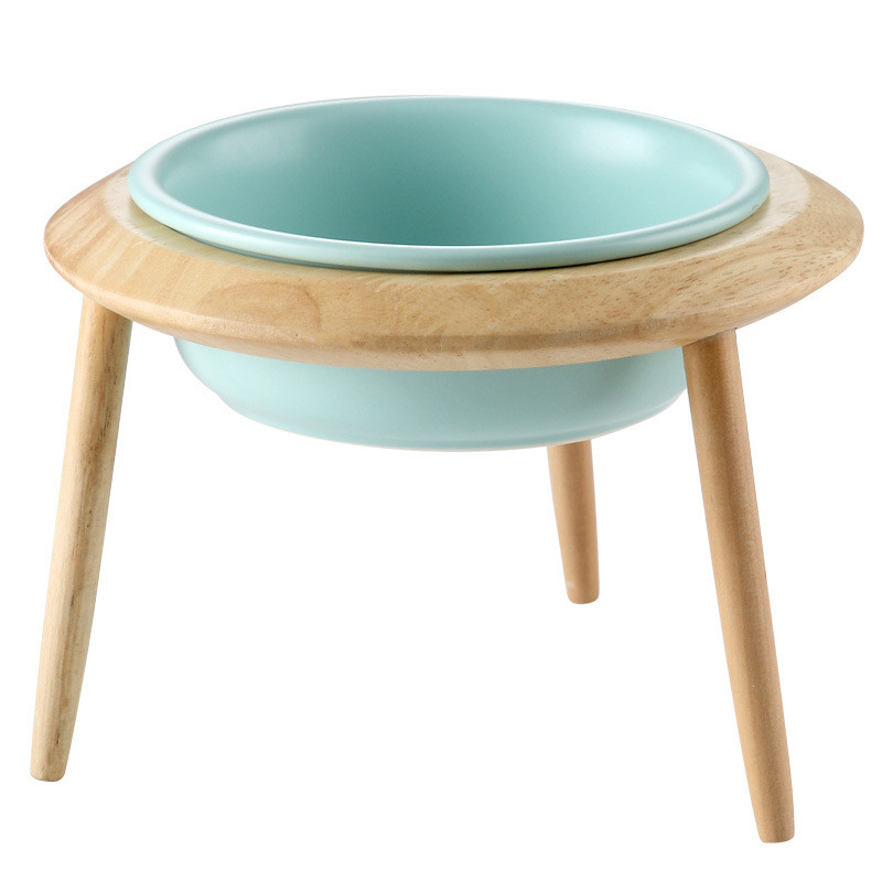 Povišene keramičke zdjelice za mačke, podesive visine, posuda za vodu za male pse, posuda za hranjenje s visokim stopalima za kućne ljubimce, keramička hranilica za pse, mačke