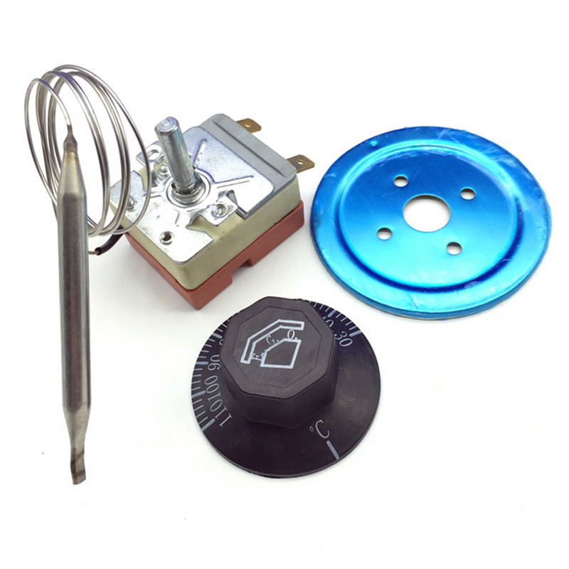 220v 30-110 50-300 Celsija grādu slēdzis Regulēšanas poga Temperatūras regulators Kapilārais termostata slēdzis Cepeškrāsns ūdens sildītājs