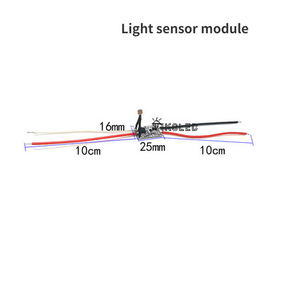 Valgusanduri lüliti Automaatne sisselülitamine Väljas Fotoelement Tänavavalgustuse lüliti DC 3,7 V 5 V 12 V 24 V 5 A Fotojuhtimine Fotolüliti andur