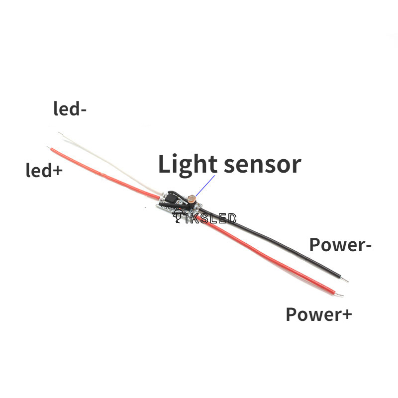 Valgusanduri lüliti Automaatne sisselülitamine Väljas Fotoelement Tänavavalgustuse lüliti DC 3,7 V 5 V 12 V 24 V 5 A Fotojuhtimine Fotolüliti andur