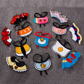 Podesivi kućni ljubimac, pas, mačka, slina ručnik, ovratnik, trokutasti šal, slatki crtani ukrasni rubac za male srednje pse, dodaci