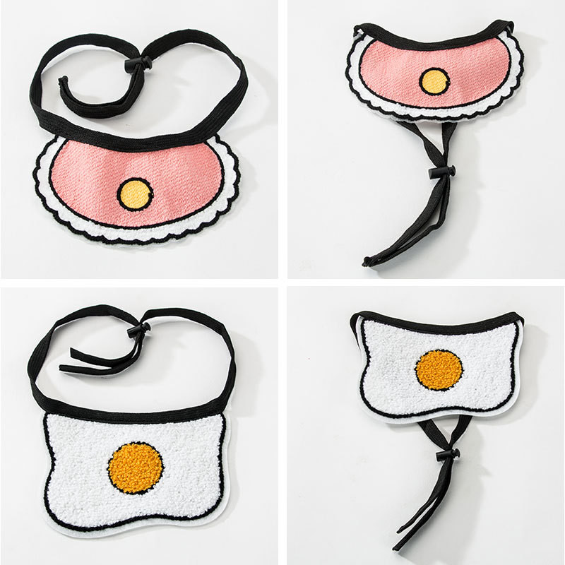 Podesivi kućni ljubimac, pas, mačka, slina ručnik, ovratnik, trokutasti šal, slatki crtani ukrasni rubac za male srednje pse, dodaci