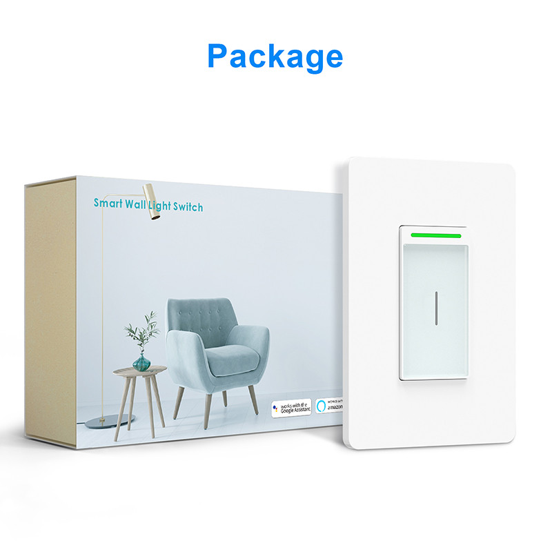 Tuya Smart Wifi lüliti induktiivne puutetundlik USA seinavalgusti lülitid Smart Life APP häälkaugjuhtimispult töötab Alexa Google Home`iga