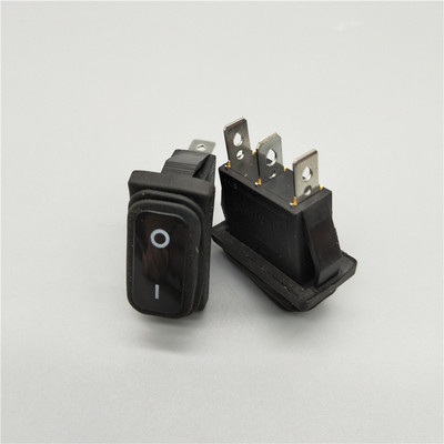 12V/220V LED svjetlo KCD3 Uključeno Isključeno Pravokutni dugi preklopni prekidač Vodootporan IP67 Poklopac Kontrolna ploča automobila 3PIN/2Pin