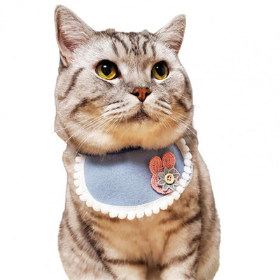 Šal za pse 2 veličine Pet Saliva Bib Pet Decor Decorative Durable Sequins Design Saliva Bib