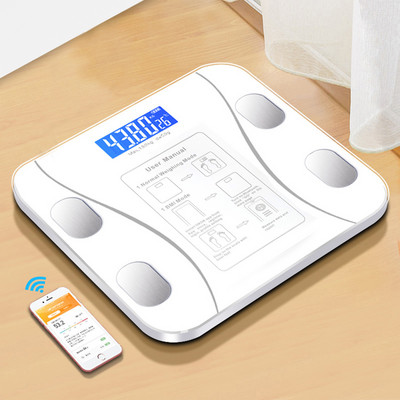 Kaal Bluetooth Smart Health Kaal leibkonna täpne kaalumõõtmine KMI Elektroonilised kaalud LED digitaalne ekraan