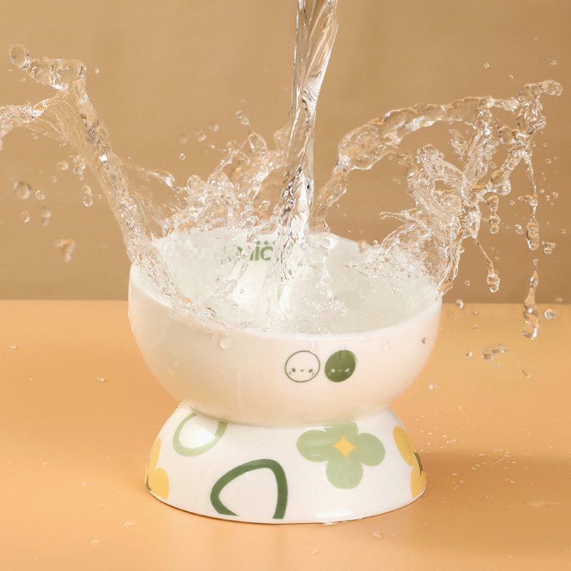 Keramička posuda za mačke Povišena hrana za kućne ljubimce Hranilice za vodu Mali psi Piće Pribor za jelo Mačke Pribor za hranjenje uzgojenih štenaca