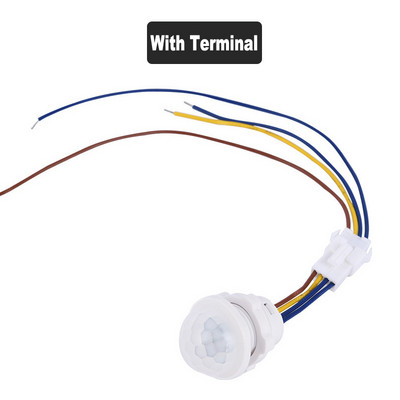 110/220v mini senzor pokreta LED osjetljivo noćno svjetlo kućno infracrveno svjetlo detekcija pokreta automatski prekidač svjetlosnog senzora