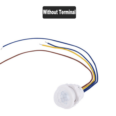 110/220v mini senzor pokreta LED osjetljivo noćno svjetlo kućno infracrveno svjetlo detekcija pokreta automatski prekidač svjetlosnog senzora