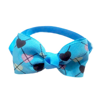 1PC Božićno srce Mačka Ogrlica za pse Blagdanska mačka Pas Leptir mašna Podesiva traka za vrat Mačka Dodaci za njegu pasa Ogrlica za štene