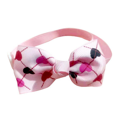 1PC Božićno srce Mačka Ogrlica za pse Blagdanska mačka Pas Leptir mašna Podesiva traka za vrat Mačka Dodaci za njegu pasa Ogrlica za štene